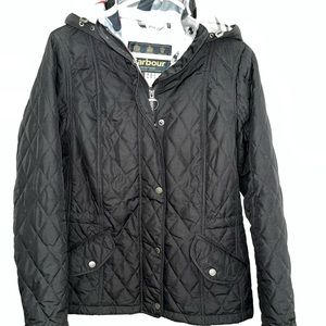 Barbour lined coat